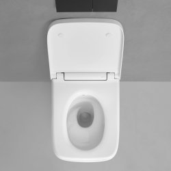 Geberit Aquaclean Sela White Wall-Hung Square Shower Toilet