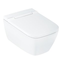 Geberit Aquaclean Sela White Wall-Hung Square Shower Toilet