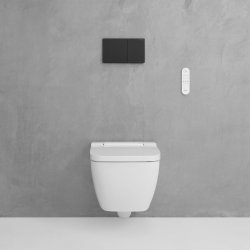 Geberit Aquaclean Sela White Wall-Hung Square Shower Toilet