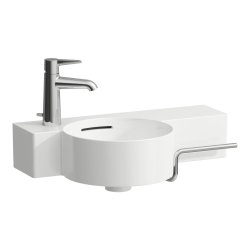 Laufen Val 550mm Basin with Right Shelf - White LCC