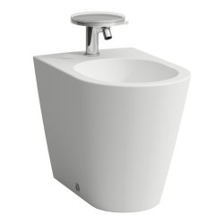 Kartell by Laufen Floorstanding Bidet - Matt White