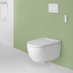 Geberit Aquaclean Alba Rimless Wall Hung Shower Toilet