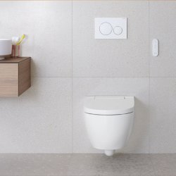 Geberit Aquaclean Alba Rimless Wall Hung Shower Toilet