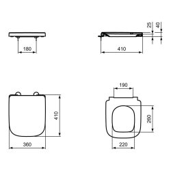 Ideal Standard i.life S Soft Close Seat & Cover