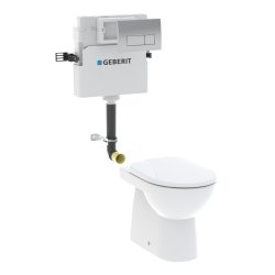 Geberit Duofix Delta/Selnova Back-to-Wall WC Pack