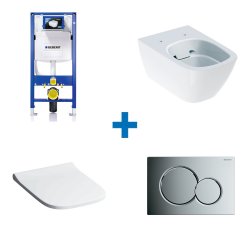 Geberit Duofix Sigma/Smyle Square Wall-Hung WC Pack