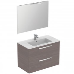 Ideal Standard Tempo 800mm Wall Mounted Lava Grey Vanity Unit