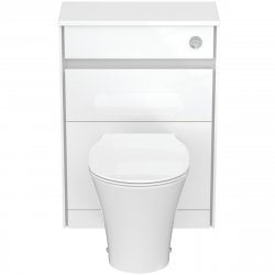 Ideal Standard Connect Air 600mm Floor Standing WC Unit (Gloss White with Matt White Interior)