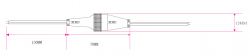 Knightsbridge 12V / 24V IP Connector - Single Colour - (CONIP2P)