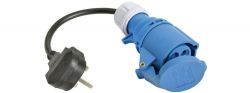 Mercury 424.010 Household Plug to Ceeform Socket Caravan Mains Converter Lead