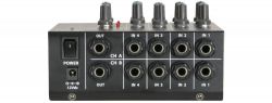 Qtx 170.203 1 x 9V Battery MM81 Compact Mono 8 Channel Mini Microphone Mixer