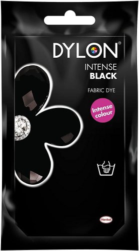 Dylon Fabric Dye for Hand Use - Intense Black