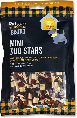 Petface The Doggie Bistro Mini Duo Stars 100g