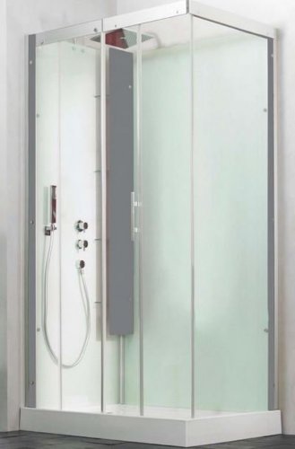 Kinedo Horizon 1100 x 800mm Corner Slider Shower Cubicle