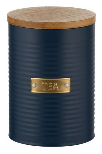 Typhoon Otto Navy Tea Storage Caddy