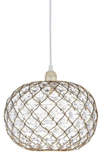 Dar Juanita Acrylic Non Electric Pendant Gold