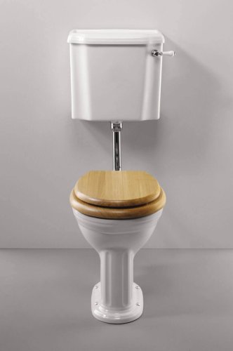 Silverdale Belgravia Low Level Toilet - White