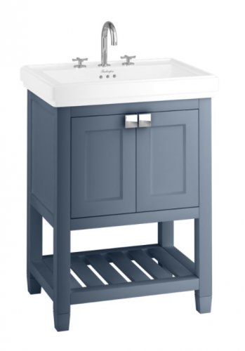 Burlington Bathrooms Riviera 65cm Blue Vanity Unit