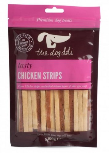 The Dog Deli Tasty Chicken Strips 100g