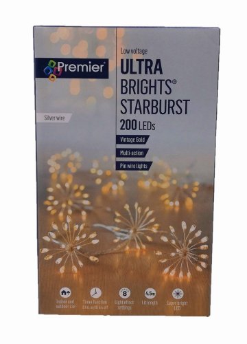 Premier Decorations Ultra Bright Starburst