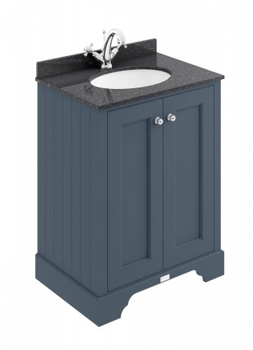 Bayswater 600mm Stiffkey Blue 2 Door Basin Cabinet