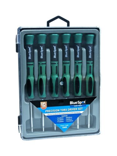 Blue Spot 6 Piece Precision Torx Screwdrivers