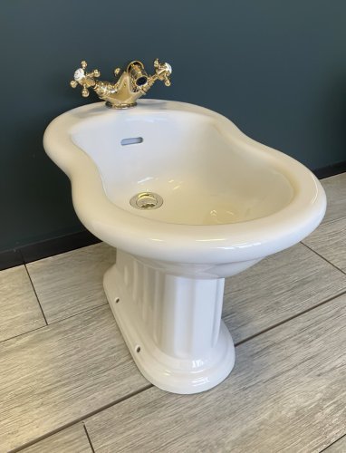 Silverdale Belgravia Freestanding Bidet - White