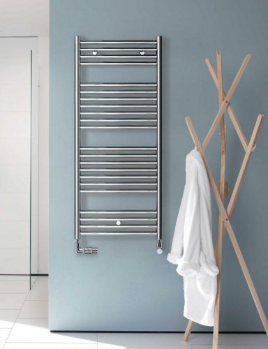 Zehnder Klaro Electric Chrome Radiator with Programable DBM Immersion