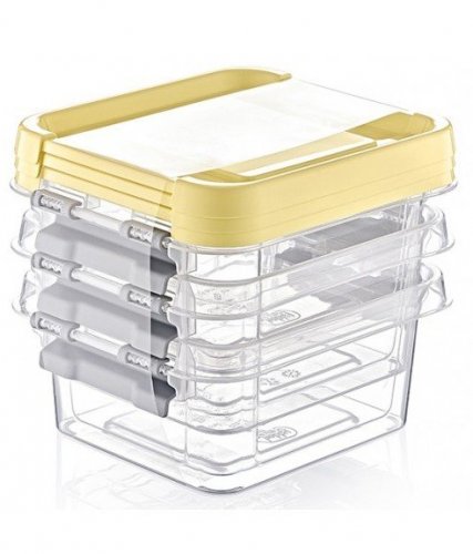 Hobby 3 Piece Grand Storage Boxes - 500ml