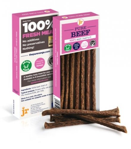 Jr Signature Range Pure Beef Sticks 50g