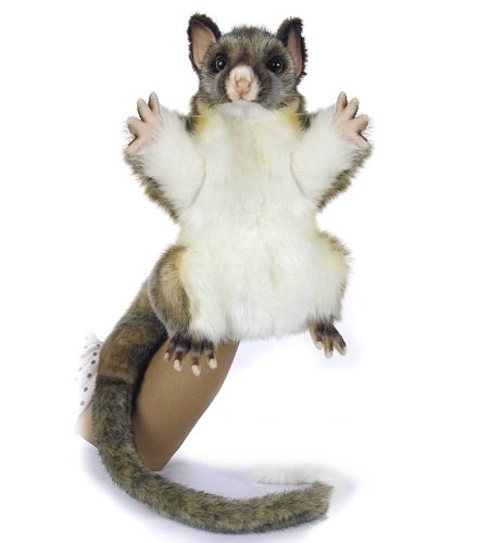 Soft Toy Possum Hand Puppet by Hansa (25cm) 7357