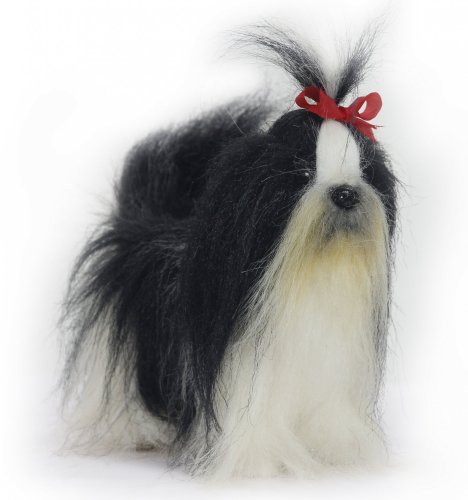 Soft Toy Shih Tzu Dog by Hansa (32cm) 6142