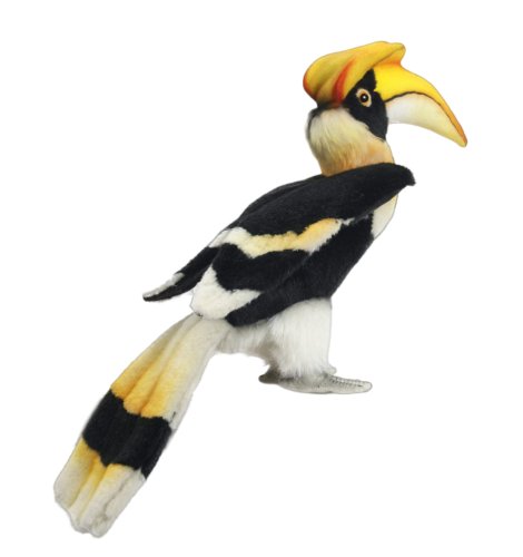 Soft Toy Bird, Great Hornbill by Hansa (39cm) L. 6984