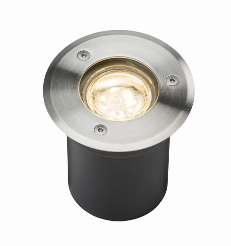 Knightsbridge 230V IP65 3W LED Stainless Steel Recessed Ground Light  3000K - (LEDGL3W)