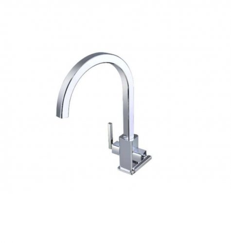 RAK Athens Modern Twin Lever Kitchen Sink Mixer Tap