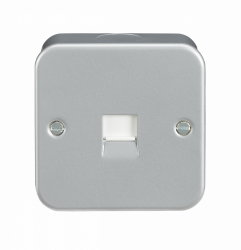 Knightsbridge Metal Clad Telephone Extension Socket - (M7400)