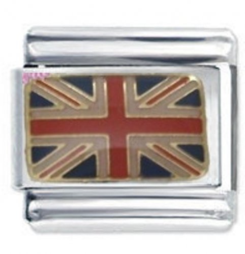 Union Jack Flag Italian Charm