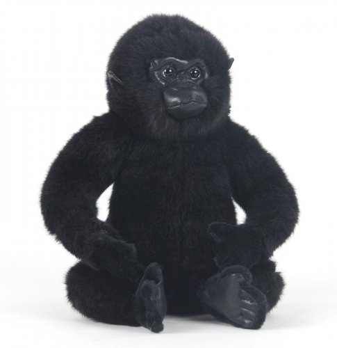 Soft Toy Sitting Baby Gorilla by Hansa (24cm) 6323