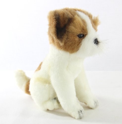 Soft Toy Dog Jack Russell by Hansa (15cm) 8419