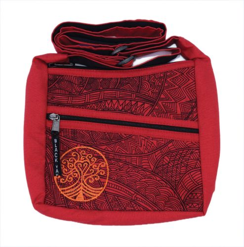 Small 'Tree of Life' Bag - Red