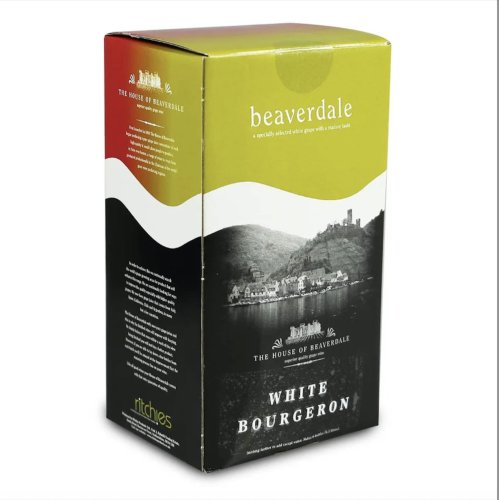 Beaverdale White Bourgeron / Burgundy HomeBrew Wine Kit - 30 Btl