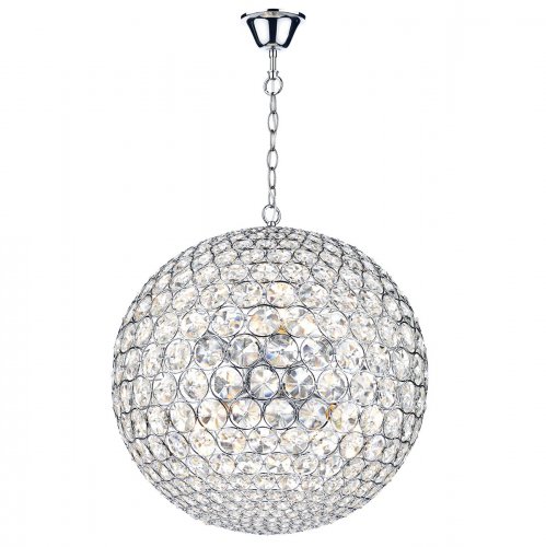 Dar Fiesta 8 Light 50cm Pendant Polished Chrome