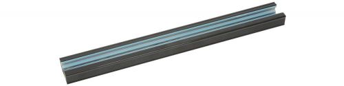 Fluxia 156.283 3 Pole Lighting Track 2m Aluminium Internal Pure Copper - Black