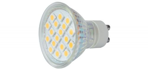 LYYT 159.002UK GU10 18 LED Lamp Warm White Colour, 3000k with High Efficiency