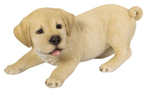 Vivid Arts Golden Labrador Dog Active Pups - Ornament Indoor or Outdoor