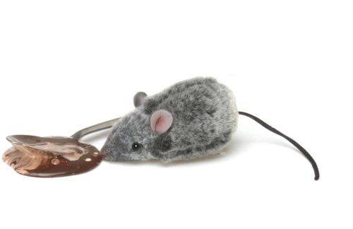 Soft Toy Grey Mouse by Hansa (9cm) 4827