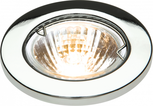 Knightsbridge IP20 12V 50W max. L/V Chrome Downlight with Bridge (L02C1)