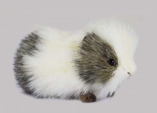 Soft Toy Guinea Pig, Grey and White, by Hansa (19cm) 4392