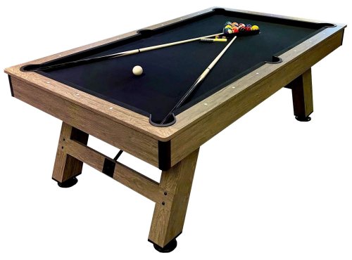 Spirit 7ft American Pool Table - Wood Bed Table