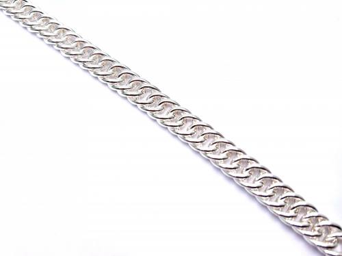 Silver Fancy Interlinked Bracelet